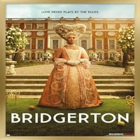 Netfli Bridgerton: Sezona - kraljica zidni poster za jedan lim, 22.375 34 uokviren