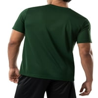 Atletska djeluje Muška majica s aktivnom jezgre kratkim rukavima, do veličine 5xl