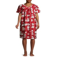 Lissome ženska i ženska Plus v-Yoke pidžama Ležaljka