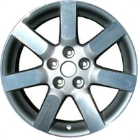 Rekovno oem aluminijumski aluminijski kotač, srebro, odgovara 2004- Nissan Maxima