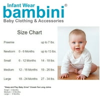 Bambini novorođenčad majice i kratke hlače