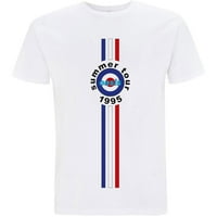 Oasis Ljetna Turneja Za Odrasle Stripe Detalj T-Shirt