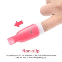 Zaklopke za uklanjanje noktiju ručnik za nokte Postavite alati za uklanjanje noktiju Ne-Toksično sredstvo za uklanjanje noktiju s oklopom Skladišta za ljubitelje zaljubljenika za nokte