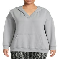 Terra & Sky Ženska pulover s kapuljačom plus veličine
