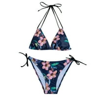 Tankini kupaći kostimi za žene Bandeau Bandage bikini Set Push Up Brazilski kupaći kostimi kupaći kostim kupaći kostim