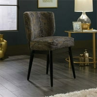 Sauder International Lu Roxy akcentna stolica, jesenje brokatske tkanine sjedište