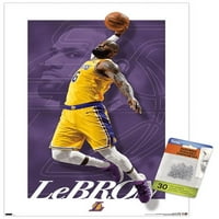 Los Angeles Lakers-LeBron James Wall Poster, 14.725 22.375