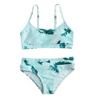 ROVGA Ljetna dječja djevojka kupaći kostimi Dječji ruffles šuplji kupaći kostimi kupaći kostimi Bikini set odijelo