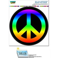 Mirovni znak Simbol Rainbow gay lezbijski krug Automobilski automobil za ormarić za kolače