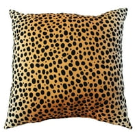 Sve udoban jastuk za bacanje tiskanog cheetaha,, prirodno