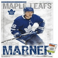 Toronto javorov list - Mitch Marner zidni poster sa push igle, 22.375 34