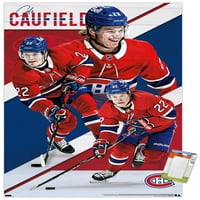 Montreal Canadiens - Cole Caufield zidni poster, 14.725 22.375