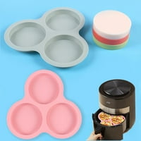 Honrane BPA silikonski kalup silikonski kalup za torte 3-šupljina svestrani kalup za pečenje za kućne
