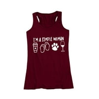 Western Shirts Casual Tee Tank Tops grafički ljetna majica plaža vrhovi za žene bez rukava V vrat Vintage