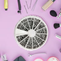 Nail Art dekoracija na točkovima DIY lako se nanosi slatke naljepnice za nokte bez mirisa za Salon