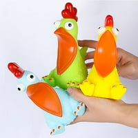 Stres Reliever igračka za slobodno vrijeme Dekorativni plastični pileći piletinu zvučna igračka za djecu