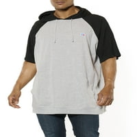 Russell velika Muška klasična grafička majica s Raglan kapuljačom, veličine 2XLT-6XLT