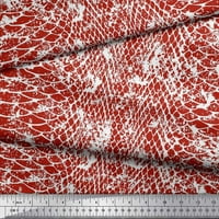Soimoi pamučna Kambrična tkanina zmija životinjska koža štampana zanatska tkanina po dvorištu