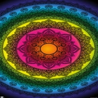 Delyth Angharad - Rainbow Mandalas zidni poster, 22.375 34