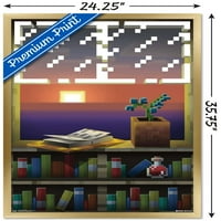 Minecraft - zidni poster prozora, 22.375 34