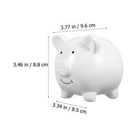 Cartoon Pig Saving Pot Ceramic Piggy Bank Creative Money Pot Home Decor