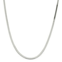 Sterling srebrni čvrsti polirani čarobni hermići lančani lančani jastog kandžerskih nakita pokloni za