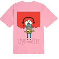 Grafički majice aldult 5XL live your life T-Shirt