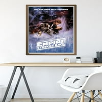 Star Wars: Empire udara natrag - jedan zidni poster, 22.375 34 uokviren