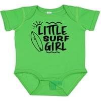 Inktastic little Surf Girl sa daskom za surfanje poklon Baby Girl bodi