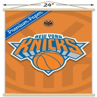 New York Knicks - Logo zidni poster sa drvenim magnetskim okvirom, 22.375 34