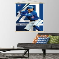 Toronto Blue Jays-zidni Poster George Springer sa magnetnim okvirom, 22.375 34