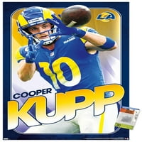 Los Angeles Rams - Cooper Kupp Zidni poster sa pushpinsom, 22.375 34