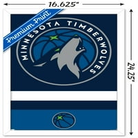 Minnesota Timberwolves - Logo zidni poster, 14.725 22.375