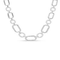 Gloria Vanderbilt Srebrna tonska ogrlica za tone, 16 Dužina