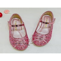 Djevojka Glitter balet Ravna haljina za cipele na Maryja Jane školskim cipela Ružičasta 2,5Y