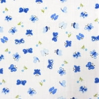 Mini leptir Print Poli pamučna tkanina za 5, 10 i dvorište, sve boje