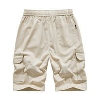 Inveife Plus Veličine Sportske kratke hlače za muškarce, muško ljeto na otvorenom Ležerne prilike plus veličine ima džepove nacrtajući sportske hlače