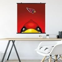 Arizona Cardinals - S. Preston Mascot Big Crveni zidni poster, 22.375 34