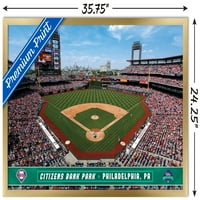 Philadelphia Phillies - Građanski zidni poster Park Park, 22.375 34