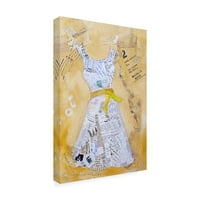 Zaštitni znak likovne umjetnosti 'Dress Whimsy III' platnena Umjetnost Elizabeth St. Hilaire