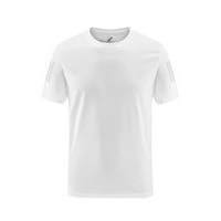 Košulje za MAN Ljeto Novi svileni svileni slobodno vrijeme Sportska omladina Solid Boja labavi okrugli