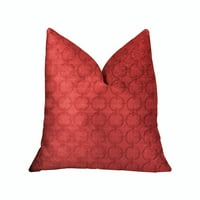 Crveni luksuzni jastuk za bacanje 20in 20in