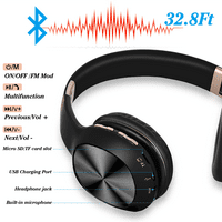 Urban savršen Comfort II Overhead bežične Bluetooth slušalice za Blu G plus otkazivanje buke, sa - crni
