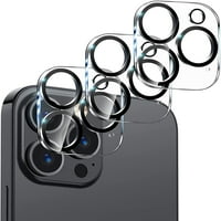 [Pack] Kaljev stakleni objektiv za zaštitni objektiv kompatibilan za iPhone Pro & iPhone Pro ma visoke rezolucije za slučaj [ne utiču na noćni snimak]