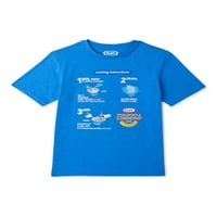 Kraft Mac i sir Boys Kratak rukav T-Shirt, veličine 4-18