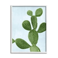 Pustinjski kaktus botaničkih i cvjetnih grafičkih umjetnosti bijeli uokvirila umjetnost