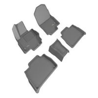 3D MAXPITER Custom Fit Kačunat Podna mat za MERCEDES-BENZ GLE-CLASS 5-SEAV SUV - - Potpuni set