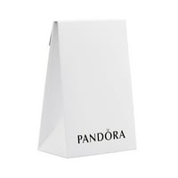 Pandora Lace of Love srebrni prsten veličine 7. Sa jasnim CZ 197706CZ-56