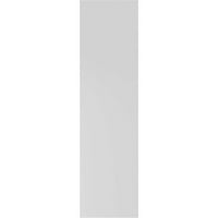 Ekena Millwork 1 8 W 37 H True Fit PVC ploča spojena ploča-N-letve roletne, bijele