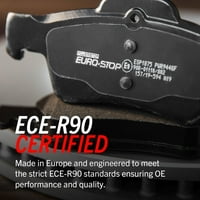 Prednji i zadnji euro-zaustavljanje ECE-R certificirani kočni kočni jastučić i rotorski komplet ESK4507